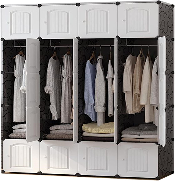 plastic wardrobe